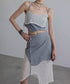Double Hem Suspender Top